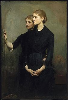 The Sisters (Abbott Thayer) httpsuploadwikimediaorgwikipediacommonsthu