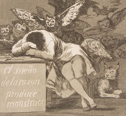 The Sleep of Reason Produces Monsters Goya The Sleep of Reason Produces Monsters article Khan Academy