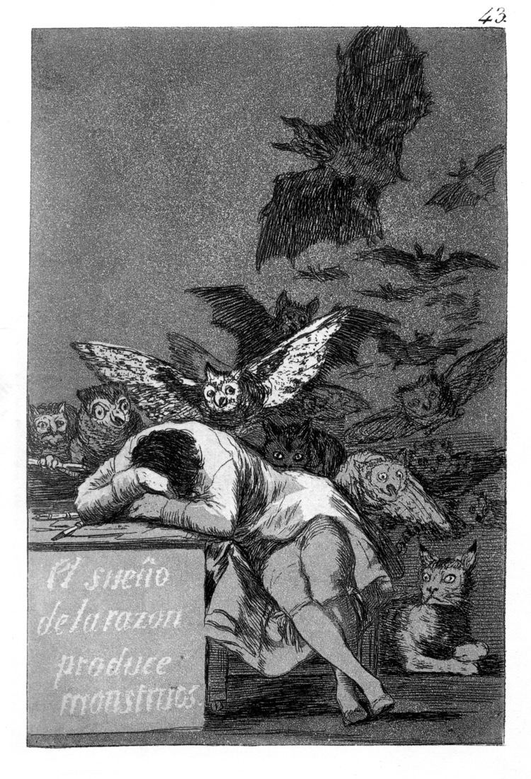 The Sleep of Reason Produces Monsters The sleep of reason produces monsters 1799 Francisco Goya