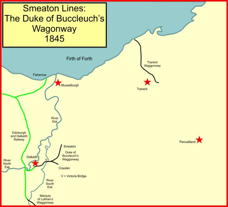The Smeaton railway branches of the Lothians