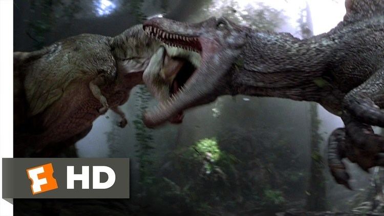 The Snake Kings Child movie scenes Jurassic Park 3 3 10 Movie CLIP Spinosaurus vs T Rex 2001 HD