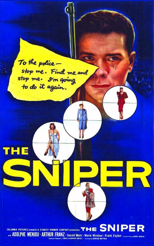 The Sniper (1952 film) The Sniper 1952 Film Noir of the Week