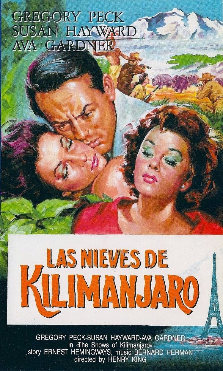 The Snows of Kilimanjaro (1952 film) LAS NIEVES DEL KILIMANJARO P1 SNOWS OF KILIMANJARO 1952 Full