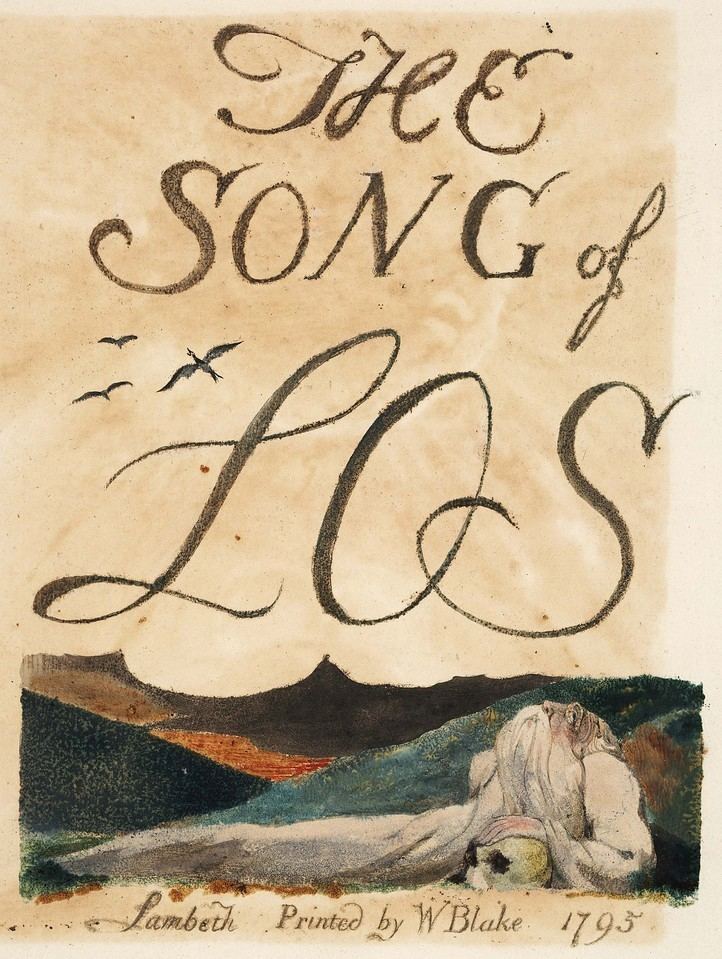 The Song of Los The William Blake Archive