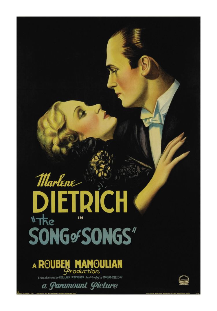 The Song of Songs (1933 film) The Song of Songs 1933 Movie classics