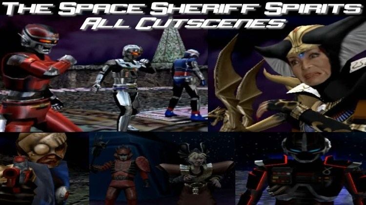 The Space Sheriff Spirits The Space Sheriff Spirits PS2 GavanSharivanShaider All Cutscenes