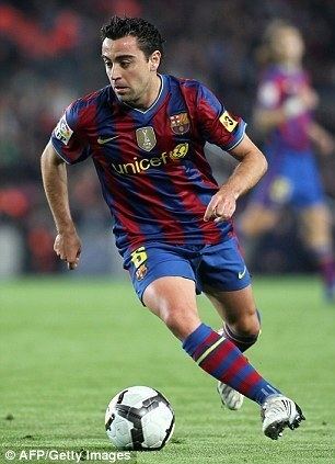 The Spanish FIFA Player Xavi The Spanish FIFA Player Xavi