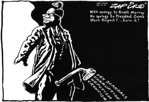 The Spear (painting) Zapiro39s take on the Brett Murray39s 39The Spear39 the painting of