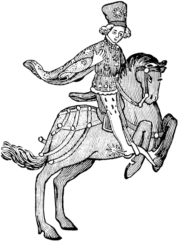 The Squire (Canterbury Tales) The Squire ClipArt ETC