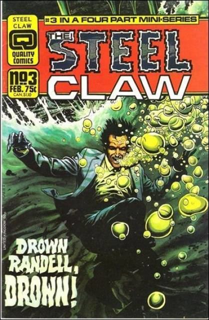 The Steel Claw (comics) The Steel Claw Volume Comic Vine