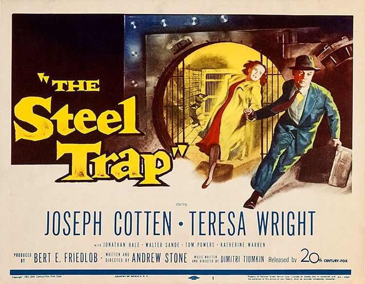 The Steel Trap movie scenes Enlarge Image STEELTRAPLC5 jpg The Steel Trap 1952 550x431 Movie index com