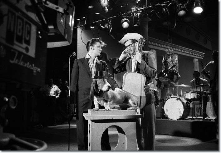 The Steve Allen Show Elvis Presley Hudson Theater New York City Steve Allen Show