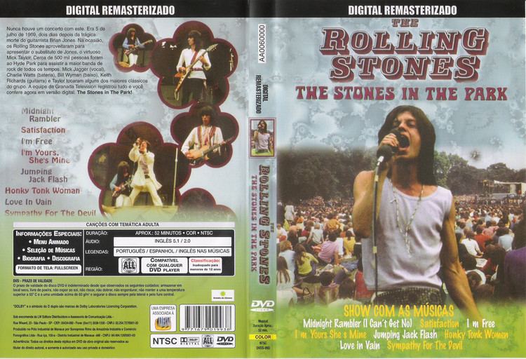 The Stones in the Park COVERSBOXSK Rolling Stones in the Park high quality DVD