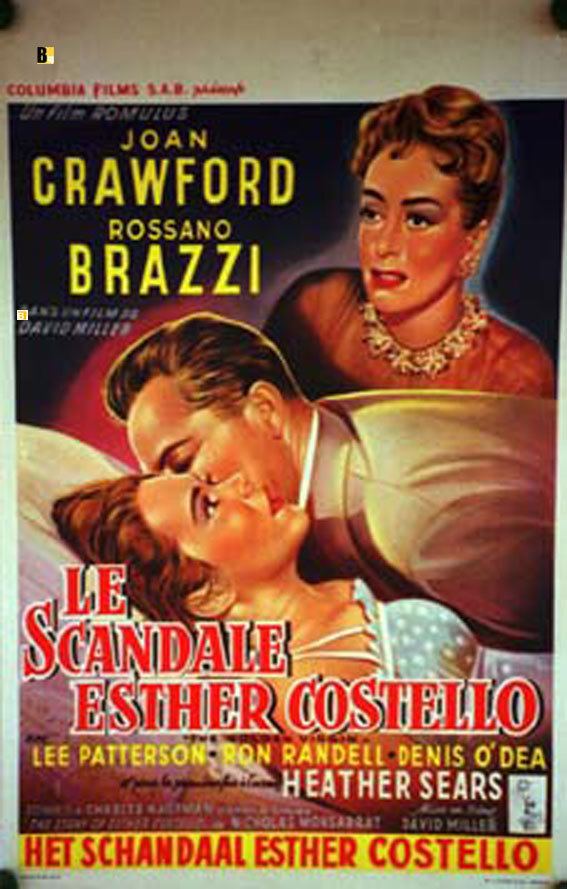 The Story of Esther Costello SCANDALE ESTHER COSTELLO LE MOVIE POSTER THE STORY OF ESTHER