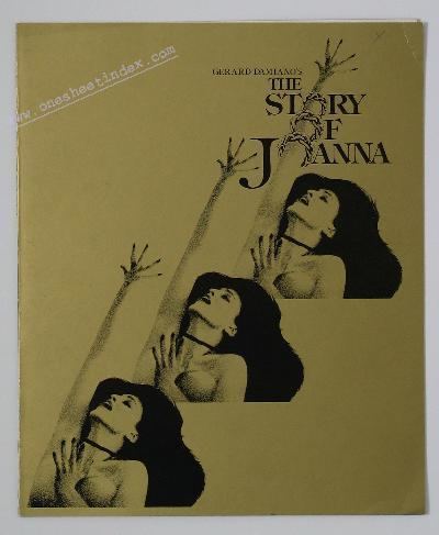 The Story of Joanna The Story of Joanna Pressbook Press Kit Movie Poster Stills