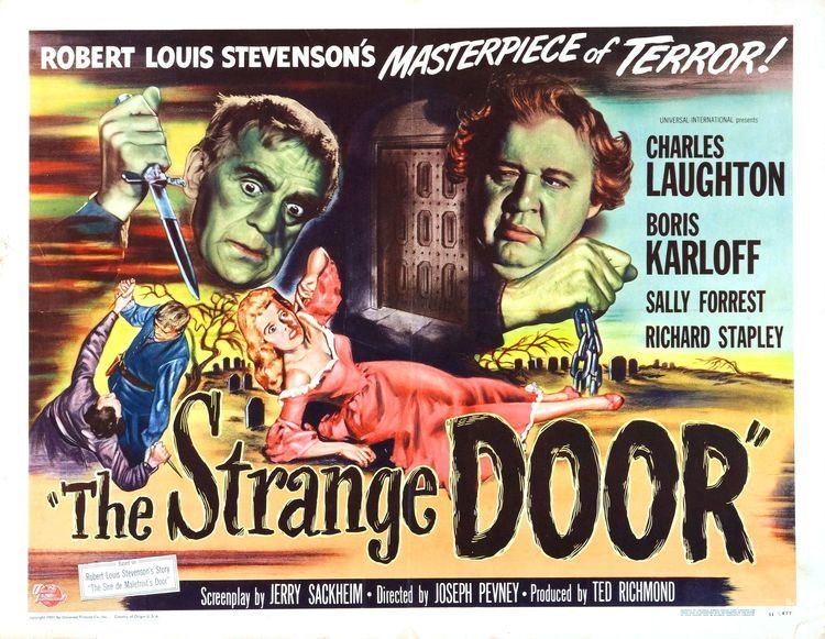 The Strange Door Poster for The Strange Door 1951 USA Wrong Side of the Art