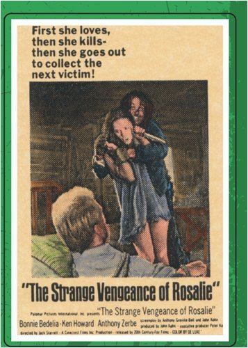The Strange Vengeance of Rosalie Amazoncom STRANGE VENGEANCE OF ROSALIE Sinister Cinema Movies TV