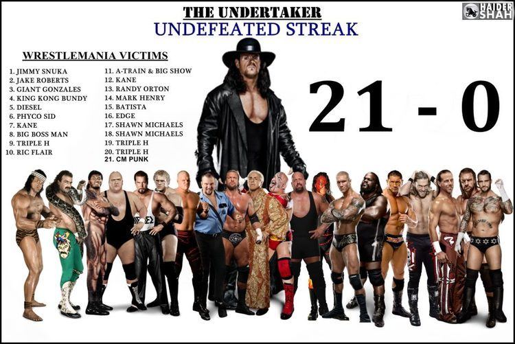 The Streak (wrestling) The Streak 21 to 0 An In Depth Look at The WWE WrestleMania Streak