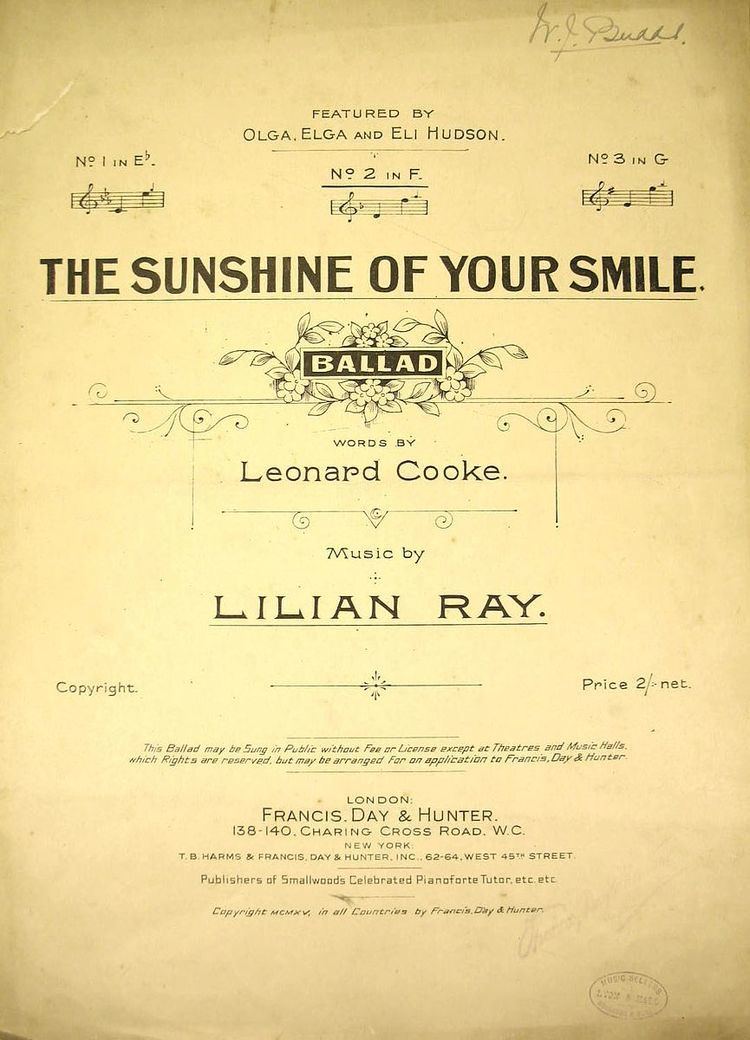 The Sunshine of Your Smile