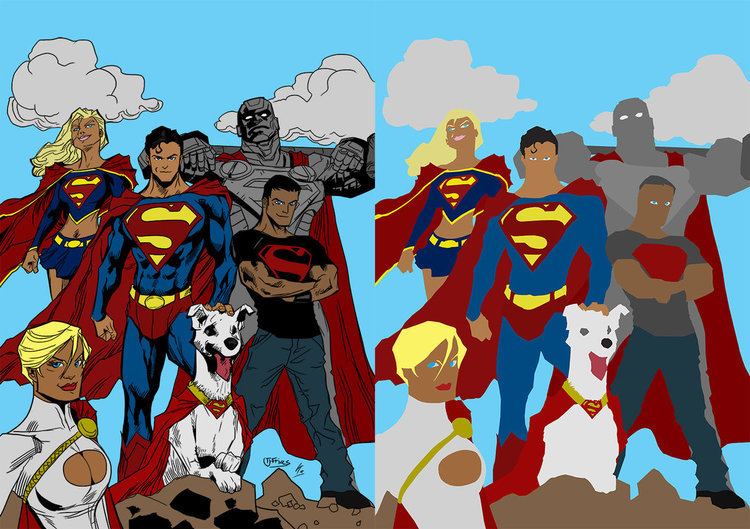 The Superman Family The Superman Family by LewisTillett on DeviantArt