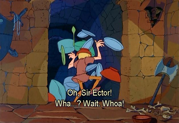 The Sword in the Stone (film) movie scenes Released in 1963 it was the last animated Disney film released during Walt Disney s life 