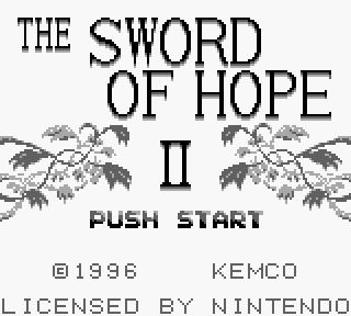 The Sword of Hope II Sword of Hope II