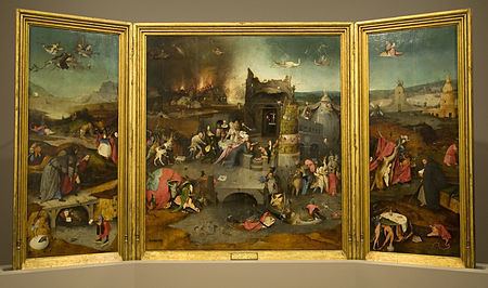 The Temptation of St Anthony (Bosch painting) Triptych of the Temptation of St Anthony Wikipedia