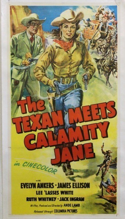The Texan Meets Calamity Jane The Texan Meets Calamity Jane 1950s Poster