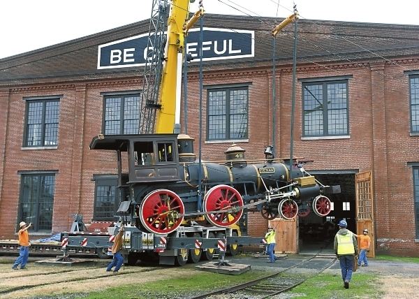The Texas (locomotive) Famous 1856 engine will come to Spencer Shops for restoration