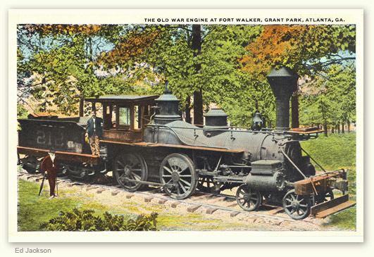 The Texas (locomotive) The Texas Locomotive Fort Walker