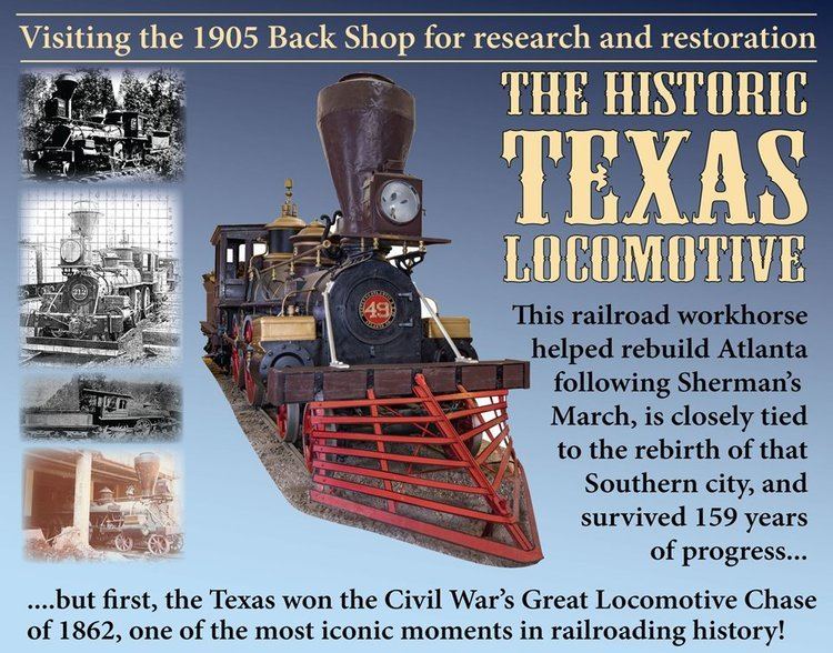 The Texas (locomotive) NC Transportation Museum VISITING The Texas Locomotive