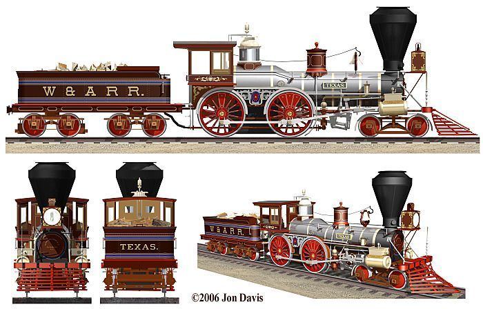 The Texas (locomotive) 1710Rails of War SiemensSchuckertwerke akkulok update WIP
