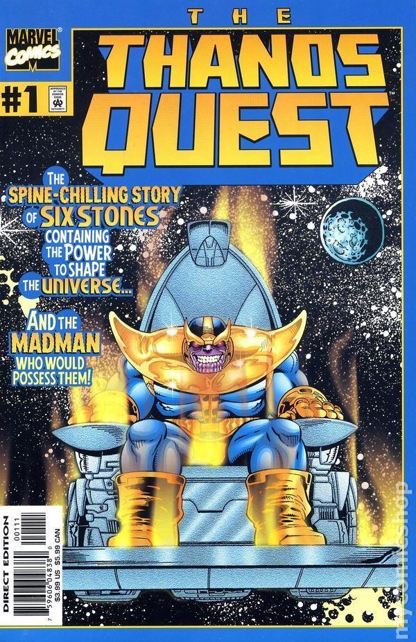 The Thanos Quest Thanos Quest TPB 2000 Marvel comic books