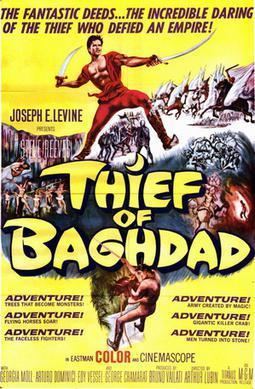The Thief of Bagdad (1961 film) movie poster