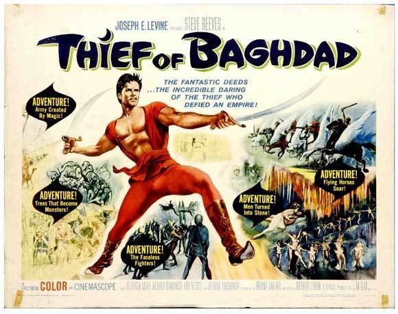 The Thief of Baghdad (1961 film) The Thief of Baghdad Movie Posters From Movie Poster Shop