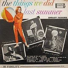 The Things We Did Last Summer (album) httpsuploadwikimediaorgwikipediaenthumbd