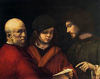 The Three Ages of Man (Giorgione) httpsuploadwikimediaorgwikipediacommonsthu
