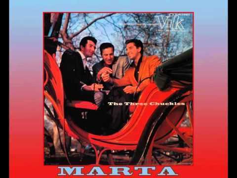 The Three Chuckles THE THREE CHUCKLES Marta 1956 EnglishItalian Lyrics YouTube