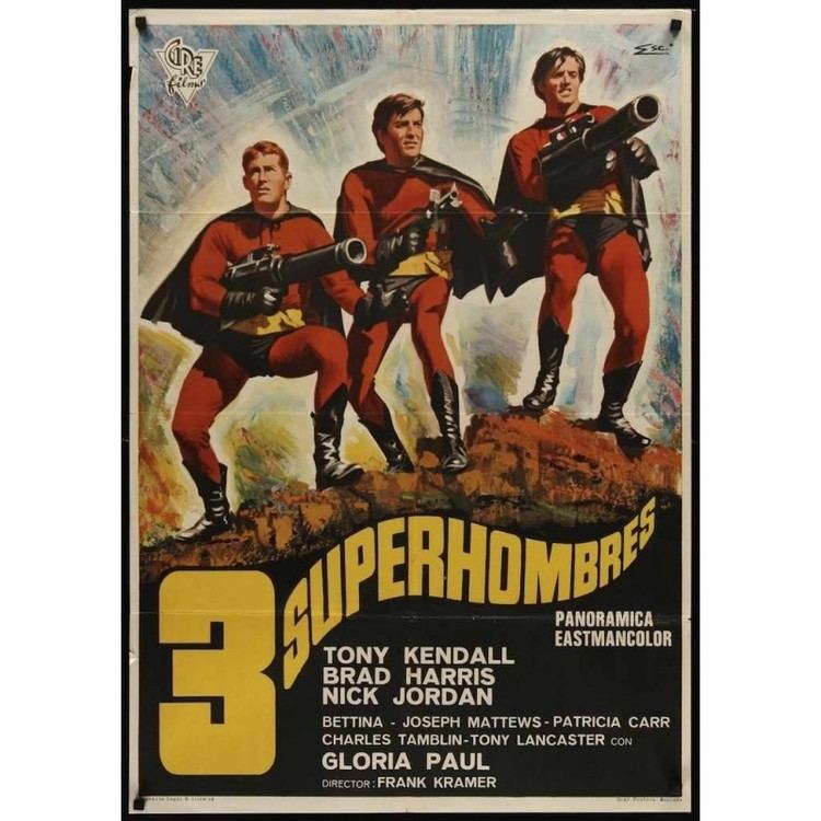 The Three Fantastic Supermen The three Fantastic Supermen Spanish poster Illustraction Gallery
