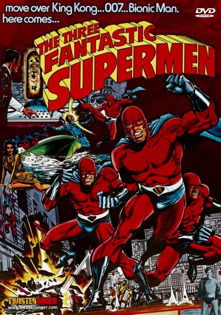 The Three Fantastic Supermen Three Fantastic Supermen 1974 DVD Twistedanger