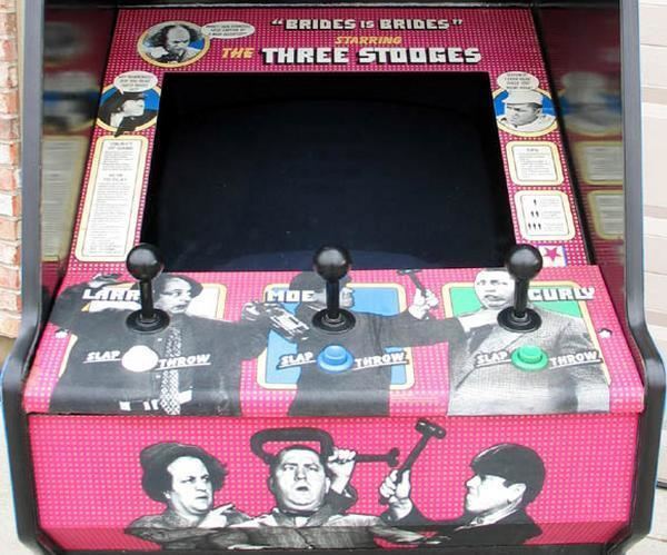 The Three Stooges (arcade game) Three Stooges Videogame by Mylstar