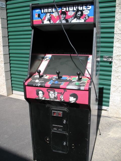 The Three Stooges (arcade game) Three Stooges by Mylstar on eBay Two games both nearly 1200