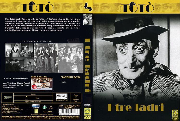 The Three Thieves Copertina dvd Toto39 I Tre Ladri cover dvd Toto39 I Tre Ladri