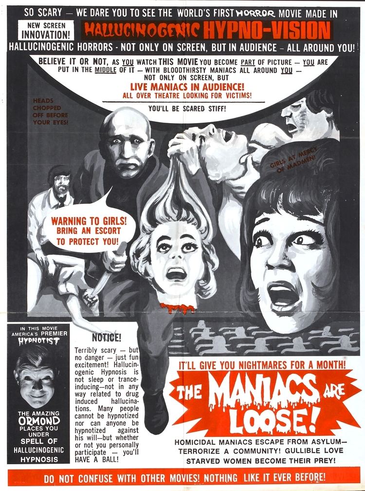 The Thrill Killers Poster for The Thrill Killers aka Mad Doc Click aka The Maniacs