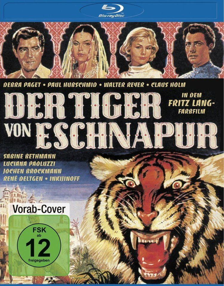 The Tiger of Eschnapur (1959 film) Der Tiger von Eschnapur Bluray Germany