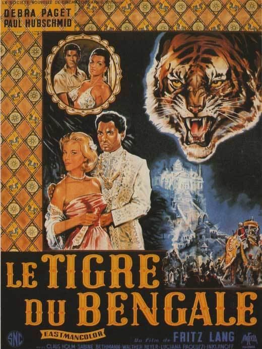 The Tiger of Eschnapur (1959 film) Der Tiger von Eschnapur Movie Posters From Movie Poster Shop
