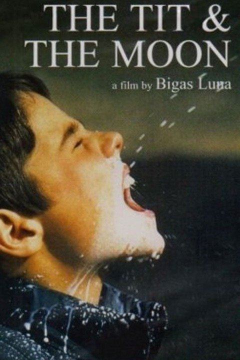 Movie poster of The Tit and the Moon, a 1994 Spanish/French film featuring Biel Durán as Tete.