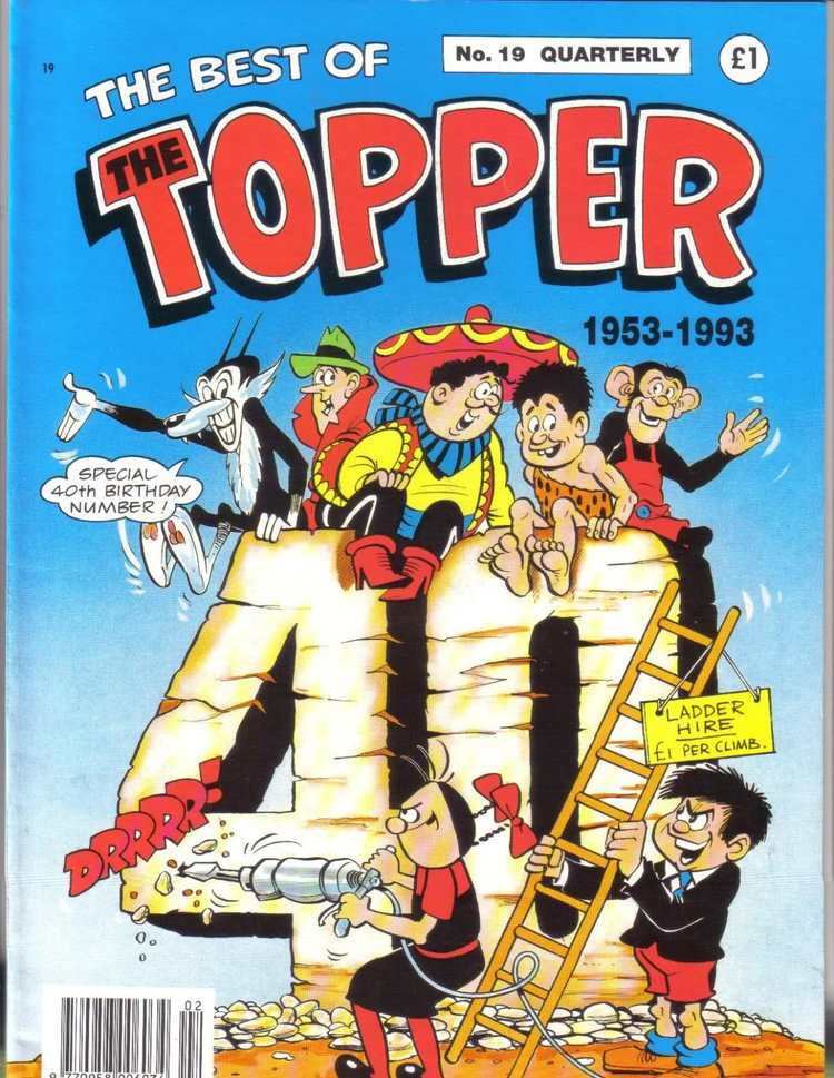 The Topper (comics) Comics UK View topic Best of Topper 40th anniversary issue