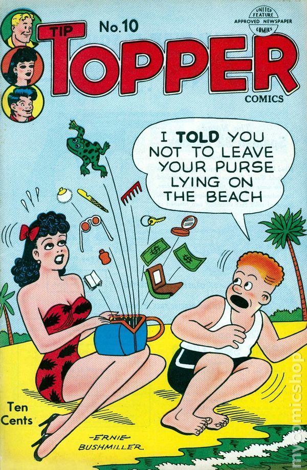 The Topper (comics) Tip Topper Comics 1949 comic books