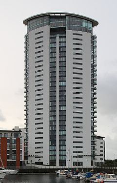 The Tower, Meridian Quay httpsuploadwikimediaorgwikipediacommonsthu